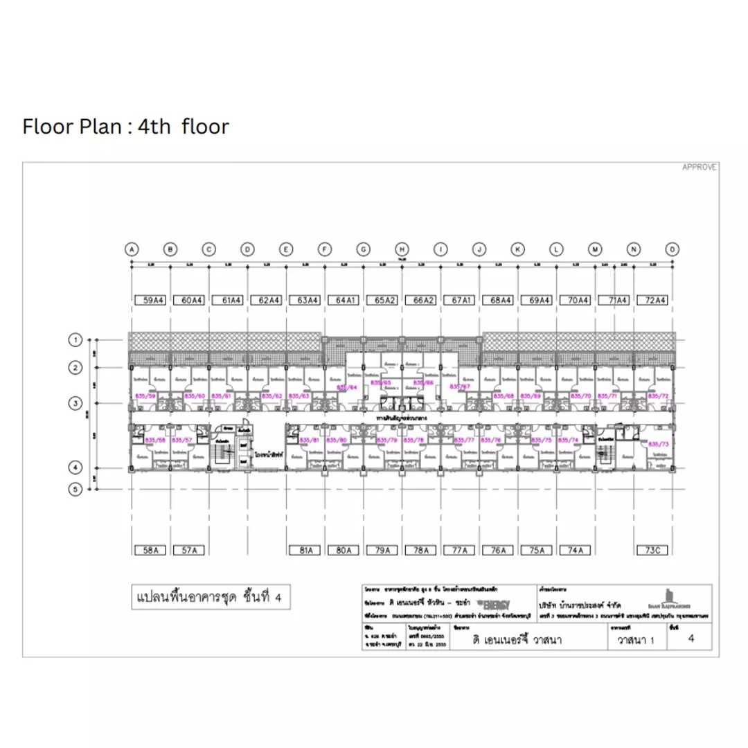 Floor Plan 4th floor