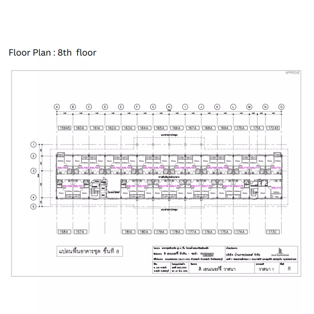Floor Plan 8th floor
